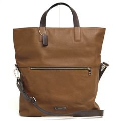 美品！COACH コーチ フォルドオーバー トンプソン2WAYトートバッグ