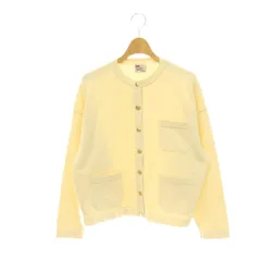 トラディショナルウェザーウェア Traditional Weatherwear ARKLEY KNIT ニット カーディガン 金ボタン XS アイボリー /DF ■OSのサムネイル