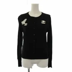 ヴィヴィアンタム VIVIENNE TAM カーディガン 長袖 パンダ柄 40 黒 07176066 /BMのサムネイル
