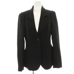 アメリヴィンテージ Ameri VINTAGE 22SS STUDIOUS別注 ウエストシェイプジャケット テーラードジャケット シングル 1B S 黒 ブラック 1220680340 /HNのサムネイル