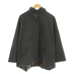 エヴェックス バイ クリツィア EVEX by KRIZIA コート 40 グレー ウール100％ 無地 スタンドカラー 長袖 /LPのサムネイル