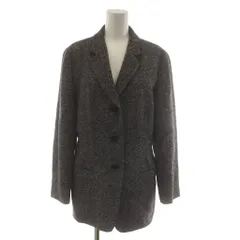 バーバリー BURBERRY テーラードジャケット ブレザー ツイード 9AR グレー 長袖 FJ308-703 /RRのサムネイル