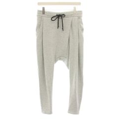ZUCCa　サルエルパンツ　スエットパンツ　グレー ZUCCa サルエルパンツ スエットパンツ グレー - メルカリ