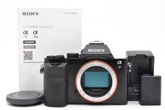 SONY α7 ILCE-7 ミラーレス一眼 本体＋純正バッテリー 概ね美品 - メルカリ