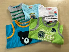 まとめ売り　5点　男の子　100 110 120 半袖Tシャツ　古着のサムネイル