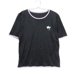 LEONARD 半袖Tシャツ ブラック 花柄刺繍 - メルカリ