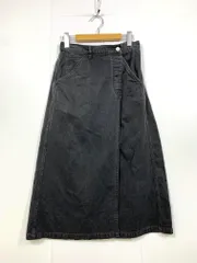DANTON ダントン COTTON TWILL WIDE SKIRT コットンツイルワイド スカート size36/チャコール ■■ レディースのサムネイル