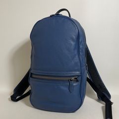 2605-219｜コーチ リュック レザー ブルー - メルカリ