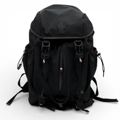 MONCLER モンクレール グルノーブル メンズ ブラック ナイロン レザー リュック・デイパックのサムネイル