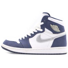 NIKE (나이키) AIR JORDAN 1 HIGH OG CO.JP MIDNIGHT NAVY 2020 에어 조던 1 하이오지 브리프케이스 첨부 하이 컷 스니커 US9/27.0 cm DB5877-100