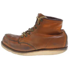 RED WING (レッド ウイング) アイリッシュセッター モックトゥレザーシューズ ブラウン 刺繍羽タグのサムネイル