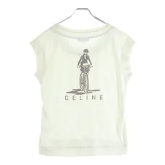CELINE (セリーヌ) ノースリーブ トップス ホワイト レディース #Lのサムネイル