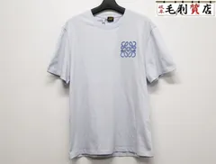 ロエベ LOEWE リラックスフィット Tシャツ コットン ライトブルー サイズXS H616Y22XAB 極上美品 トップスのサムネイル