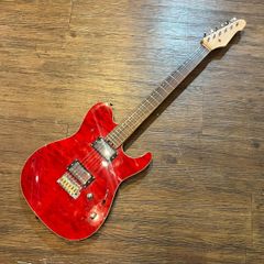 FERNANDES フェルナンデス TE-85T シースルーレッド - メルカリ