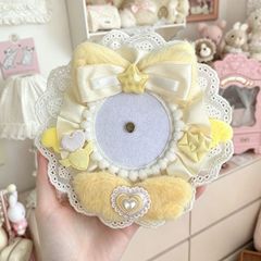 匿名配送】 向日葵のようなお色のハッピーベアアロマストーンチャーム