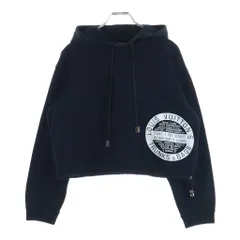 LOUIS VUITTON (ルイヴィトン) 19SS ロゴプリント プルオーバー スウェット パーカー フーディー ブラック RW191W FED FGST05のサムネイル