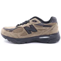 New Balance (ニューバランス) ×JJJJound 990V3 Slate Black スレート ブラック ローカットスニーカー M990JJ3 カーキのサムネイル