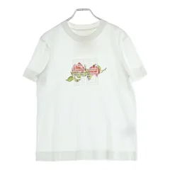 GIVENCHY (ジバンシィ) 4G レース フロントロゴ 半袖Tシャツ カットソー ホワイト BW70AS3YP7 レディースのサムネイル