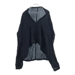 COMME des GARCONS (コムデギャルソン) 23SS AD2022 変形 キュプラ クロップド 長袖 トップス ブラック レディース RK-B010のサムネイル