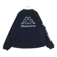 KAPPA (カッパ) ×WINDANDSEA PISTE ピステ ナイロン ロングスリーブ ブラックのサムネイル