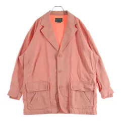 POLO RALPH LAUREN ポロラルフローレン VINTAGE 90s 3B ツイル コットン テーラードジャケット 袖カフス ピンク POLO RALPH LAUREN (ポロラルフローレン) VINTAGE 90s 3B ツイル