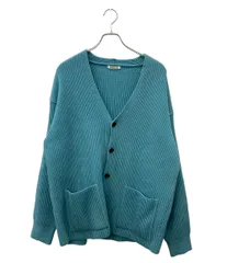 美品 オーラリー 長袖カーディガン ウール リブニット ビッグ 22AW RIB KNIT BIG CARDIGAN A22AC01RK メンズ SIZE 3 (S) AURALEEのサムネイル