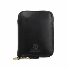 【ギフト対応可】グレンロイヤル GLENROYAL 二つ折り財布 ZIP AROUND SMALL WALLET NEW BLACK ラウンドファスナー ブライドルレザー メンズ レディース 人気 ブランド おしゃれ 誕生日 記念 プレゼント ギフト 送料無料のサムネイル