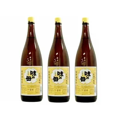 味の母 720ml 3本セット 味の一本醸造 発酵調味料 みりん 料理酒 送料無料のサムネイル