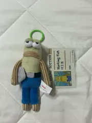 POP MART スポンジボブ住民 ビキニシティ 働く魚 ぬいぐるみ キーホルダー