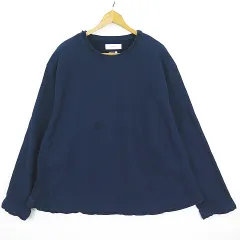 ファセッタズム FACETASM スウェットトップス トレーナー 長袖 コットン 00 ネイビー 2sa6989のサムネイル