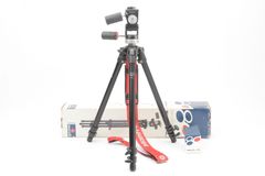 ■ Excellent Condition ■ Manfrotto 80th Anniversary 141 190 Tripod (Tested and Working, Original Box, Tags, and Strap Included) #A1351