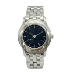 正常可動 美品 GUCCI グッチ 5500L 腕時計 ファッション小物 文字盤 