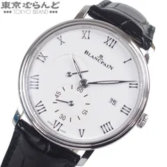 ブランパン Blancpain ヴィルレ ウルトラプレート 6606A 1127 55B ホワイト ステンレススチール アリゲーター 腕時計 メンズ 手巻 101872621のサムネイル