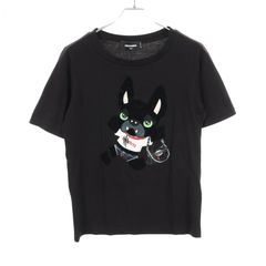DSQUARED2 ブルドッグ プリント Tシャツ ブラック M G - メルカリ