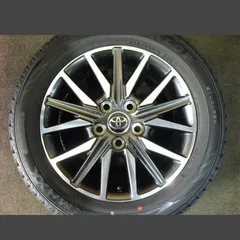 (T-2209)本州送料無料 超バリ山 205/60R16 WM02 23年製 70.80ノア、ヴォクシー エスクァイア 等 16インチスタッドレスセット物 中古タイヤホイールのサムネイル