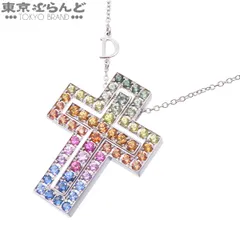 ダミアーニ Damiani ベル エポック ホワイトゴールド K18WG サファイア レインボー Mサイズ ネックレス ユニセックス 101858960のサムネイル