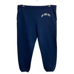 ～90s USA製 JERZEES スウェットパンツ XL～ ネイビー ジャージーズ イージーパンツ ～90年代 ビッグサイズ ミリタリー ボトムス 2606-612のサムネイル
