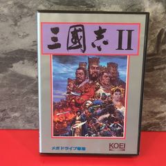 KOEI 三國志II メガドライブ専用 ソフト 本体 - メルカリ