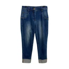 レディース Sサイズ/BRUNELLO CUCINELLI(ブルネロクチネリ) ロールアップ デニムパンツのサムネイル