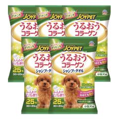 JOYPET(조이펫) 샴푸 타올 소형견용 25장입×5개 (정리 사)