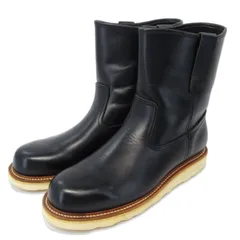 美品 SLOW WEAR LION スローウェアライオン US9 27cm プルオンブーツ OB-8160G FS品 オイルドレザー vibramソール ブラック 黒  35005670のサムネイル