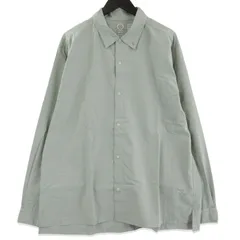 未使用 山と道 ヤマトミチ Bamboo shirt UNISEX 2026 バンブーシャツ長袖シャツ トレイルシャツ Seagrass XL 71016008のサムネイル