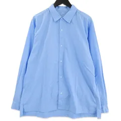 未使用 山と道 ヤマトミチ Bamboo shirt UNISEX 2026 バンブーシャツ長袖シャツ トレイルシャツ Light Blue L 71016007のサムネイル