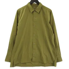 未使用 山と道 ヤマトミチ UL shirt UNISEX 2026 ULビッグポケットシャツ 長袖シャツ トレイルシャツ Fir Green M 71016012のサムネイル