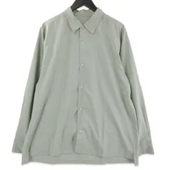 未使用 山と道 ヤマトミチ UL shirt UNISEX 2026 ULビッグポケットシャツ 長袖シャツ トレイルシャツ Sea Grass L 71016014のサムネイル