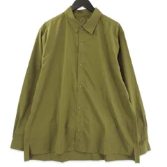 未使用 山と道 ヤマトミチ UL shirt UNISEX 2026 ULビッグポケットシャツ 長袖シャツ トレイルシャツ Fir Green XL 71016017のサムネイル