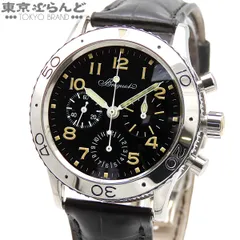 ブレゲ Breguet タイプXX アエロナバル 3800ST/92/3W6 ブラック SS YG レザー フライバッククロノグラフ 初期型 箱・保証書付き 腕時計 メンズ 自動巻 101852846のサムネイル