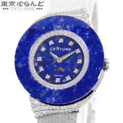 センチュリー CENTURY タイムジェム アレグリア 649.L5.S.L5P.66.WMG ブルー K18WG ラピスラズリ ダイヤモンドベゼル 金無垢 腕時計 レディース クォーツ 101845323のサムネイル