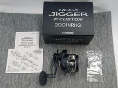未使用品】 シマノ 19 オシアジガー Fカスタム 2001NRHG (左) 釣り具