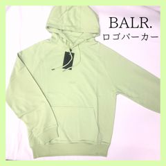 新品❤️ タグ付 BALR.ボーラー パーカー M ミント フーディー 上 